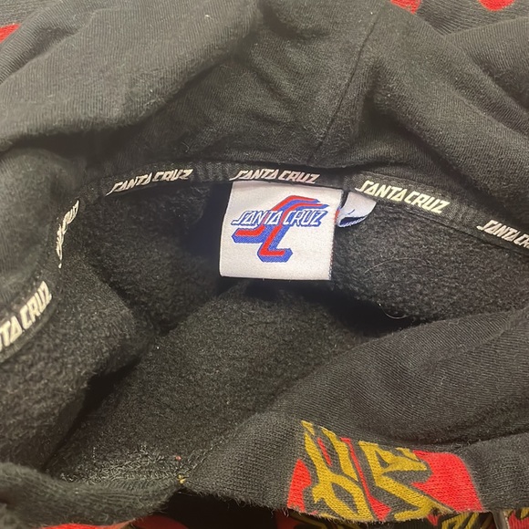 Santa Cruz All Over Logo Hoodie - Picture 2 of 2